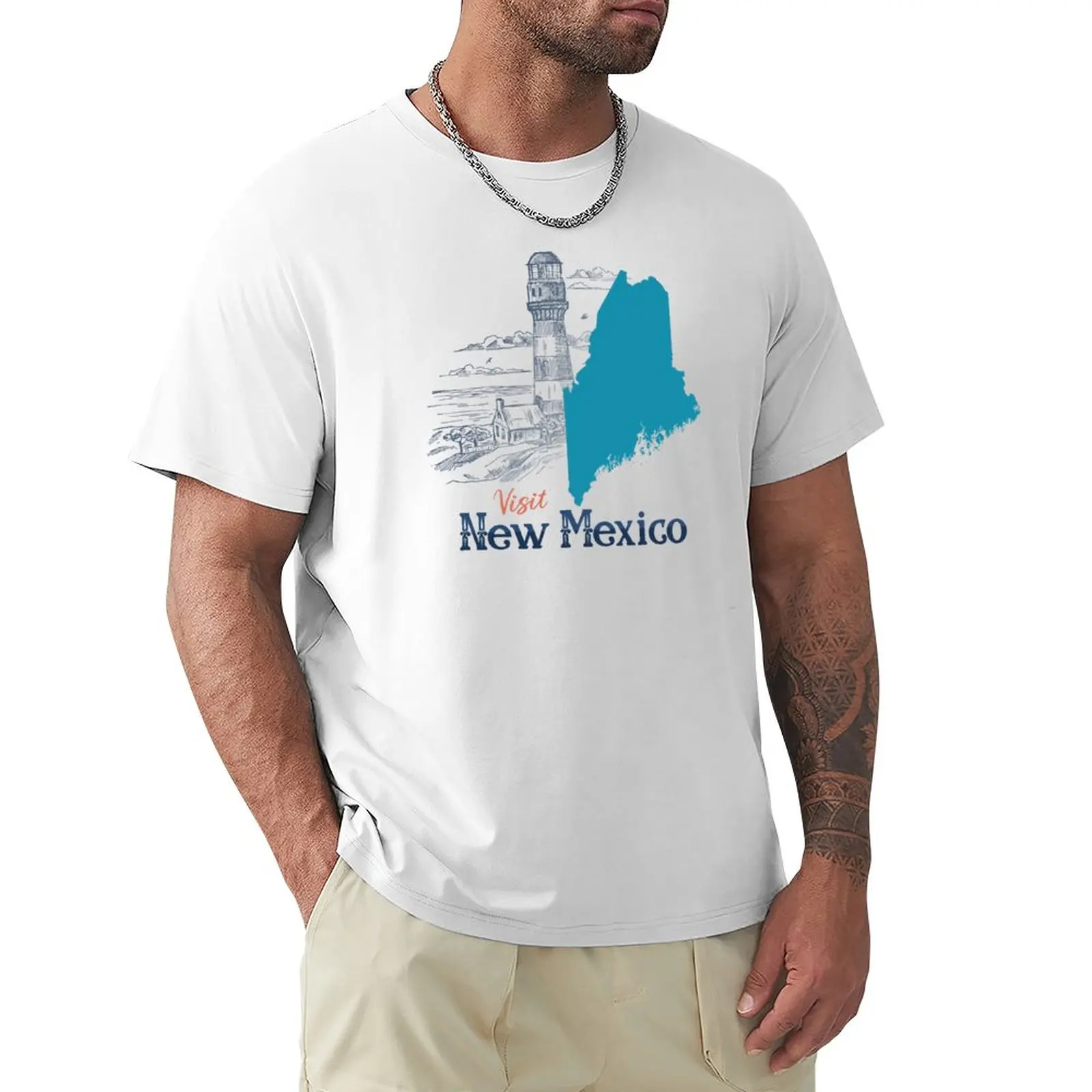 

Visit New Mexico (Wrong State) Maine T-Shirt boys animal print boys whites plain t shirts men