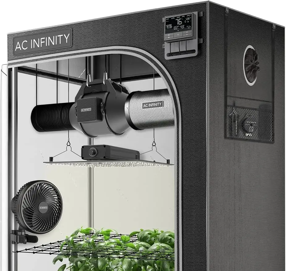 

Advance Grow System Compact 2x2, 1-Plant Kit, WiFi-Integrated Grow Tent Kit, Automate Ventilation, Circulation