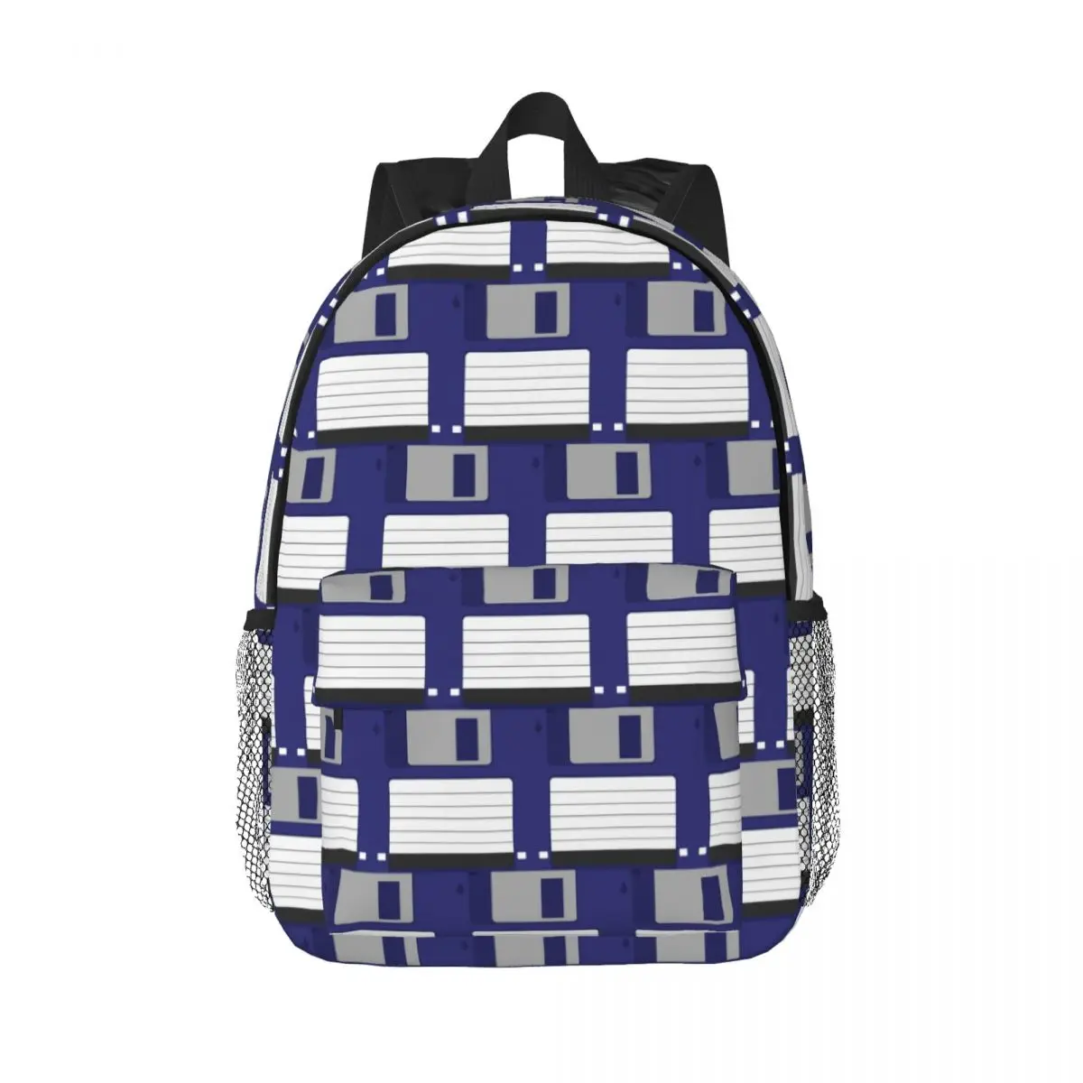 

Floppy Disk Backpacks Teenager Bookbag Casual Children School Bags Laptop Rucksack Shoulder Bag Large Capacity