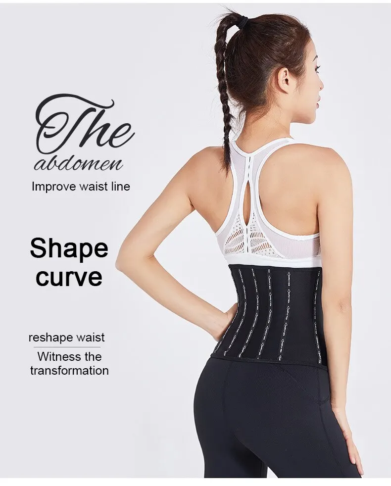 Sauna Sweat Belt Sweat to Lose Weight Woman Postpartum Waist Trainer Slimming Sheath Woman Flat Belly Fat Burning Girdle Sauna Sweat Belt Sweat to Lose Weight Woman Postpartum Waist Trainer Slimming Sheath Woman Flat Belly Fat Burning Girdle
