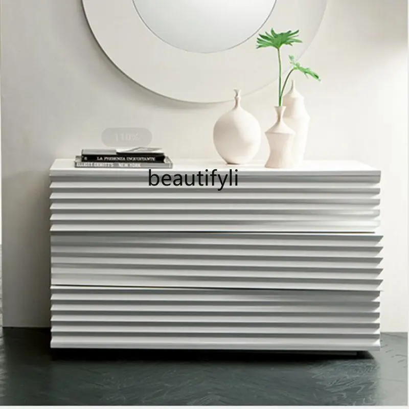 yj Light Luxury Chest of Drawers Entrance Cabinet Sideboard Modern Minimalist Italian Locker Storage Cabinet Curio Cabinet
yj Light Luxury Chest of Drawers Entrance Cabinet Sideboard Modern Minimalist Italian Locker Storage Cabinet Curio Cabinet