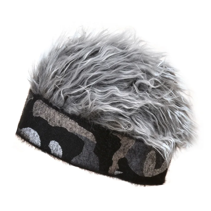 9102 Wig Hat European And American Retro Street Spoof Brimless Melon Cap Rogue Landlord For Men And Women 
9102 Wig Hat European And American Retro Street Spoof Brimless Melon Cap Rogue Landlord For Men And Women