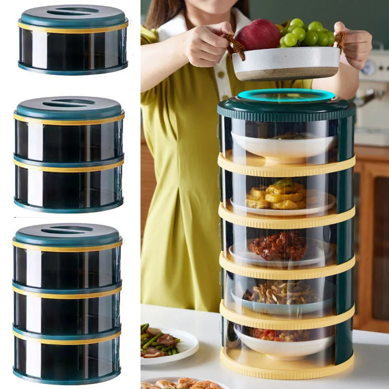 Food Storage Stack Box Detachable Vegetable Cover Waterproof Dust Prevention Mosquito Picnic Carry Vegetable Cover Outdoor
Food Storage Stack Box Detachable Vegetable Cover Waterproof Dust Prevention Mosquito Picnic Carry Vegetable Cover Outdoor