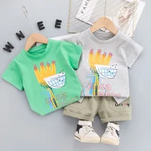 Summer Boy Clothes Shorts Sets Suit For Kids Girls Boys Clothing Outfits T-Shirts Baby Toddler Clothes Children Pajama Home Wear
Summer Boy Clothes Shorts Sets Suit For Kids Girls Boys Clothing Outfits T-Shirts Baby Toddler Clothes Children Pajama Home Wear