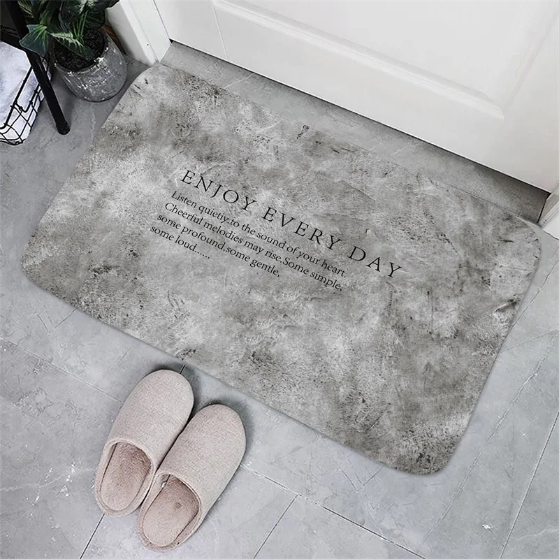 Simple Nordic Marble Pattern Kitchen Bath Entrance Door Mat Carpet Rug Home Decor Bedroom Anti-Slip Doormat
Simple Nordic Marble Pattern Kitchen Bath Entrance Door Mat Carpet Rug Home Decor Bedroom Anti-Slip Doormat
