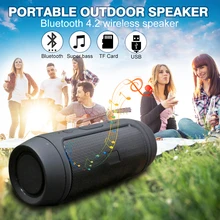 Waterproof Portable Speaker Mini Bluetooth Music Bass Speaker Subwoofer Outdoor Wireless Loudspeaker Support TF FM Radio Aux 
Waterproof Portable Speaker Mini Bluetooth Music Bass Speaker Subwoofer Outdoor Wireless Loudspeaker Support TF FM Radio Aux