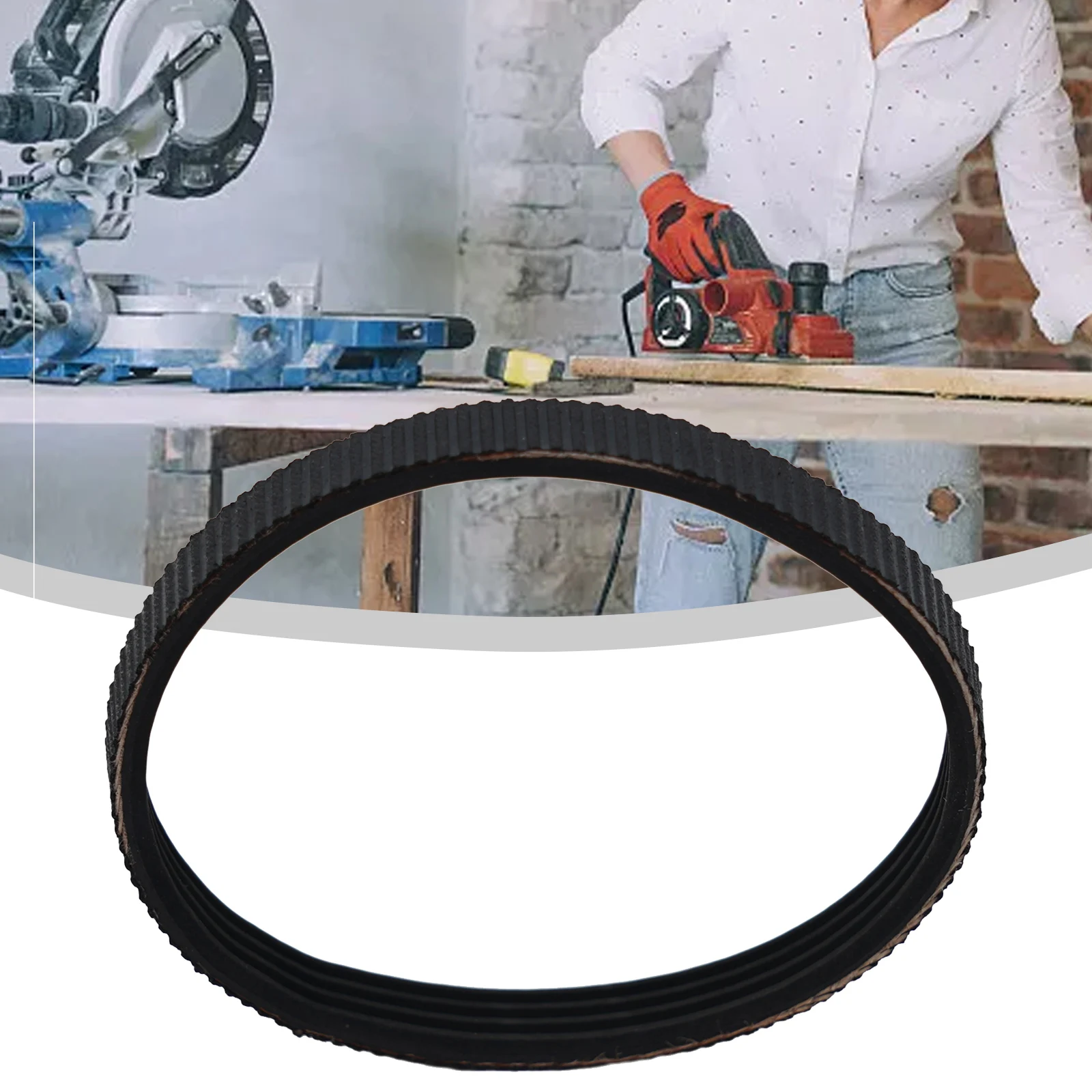 9.6mm Black Rubber Electric Planer Drive Belt For 1900B 225007-7 N1923BD FP0800 KP0810C KP0810 BKP180 Power Tool Accessories
9.6mm Black Rubber Electric Planer Drive Belt For 1900B 225007-7 N1923BD FP0800 KP0810C KP0810 BKP180 Power Tool Accessories