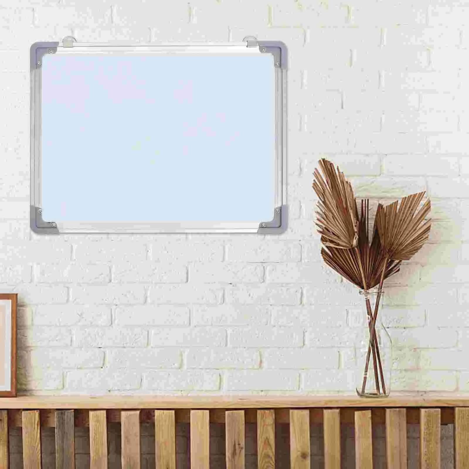 

Double-sided Board Dry Erase Whiteboard White Writing Wall Kids Hanging Double Sided Erasable Drawing Message Planner Memo Easel