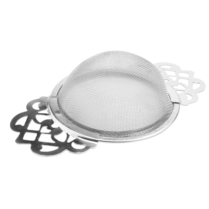 Tea Strainers With Drip Bowls (6-Pack), Elegant Stainless Steel Loose Leaf Tea Strainers
Tea Strainers With Drip Bowls (6-Pack), Elegant Stainless Steel Loose Leaf Tea Strainers