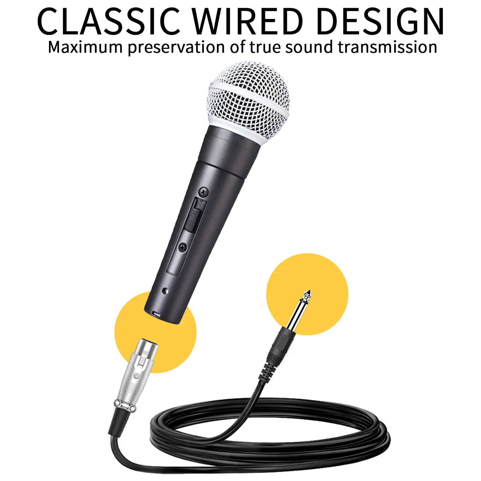 

Музыкальные микрофоны | SM 58 кардиоидный динамический вокальный микрофон с сумкой для хранения | Проводное пение м