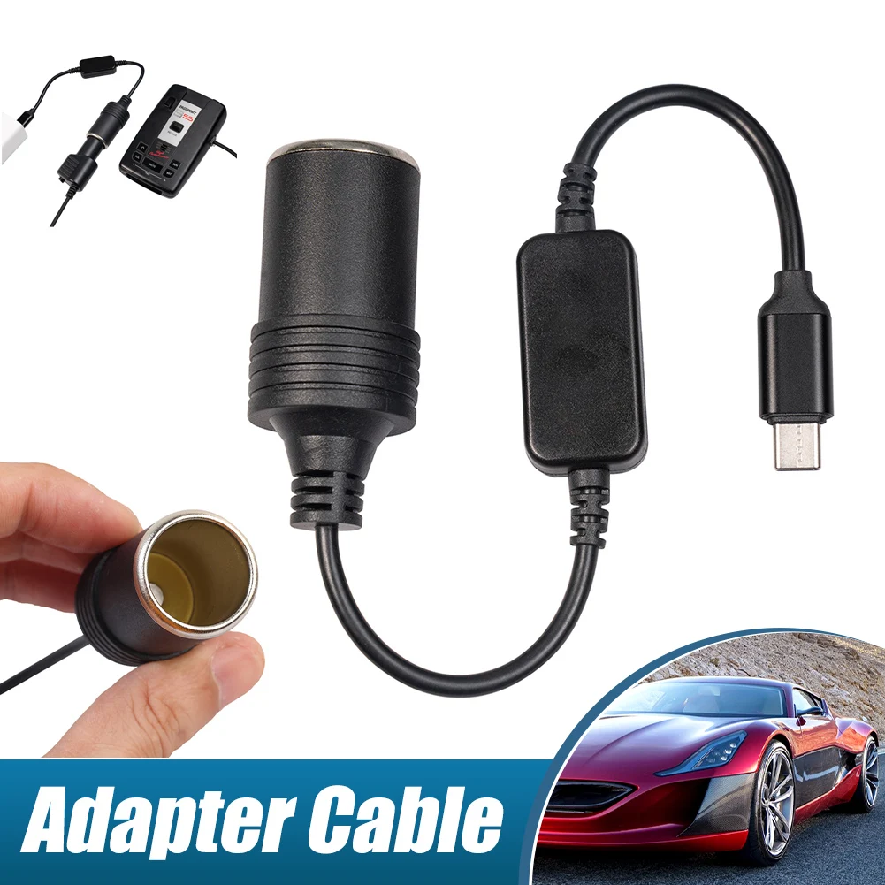 Professional 5V To 12V Dash Cam TYPE-C To Cigarette Lighter Female Adapter USB 2.0 To Mini USB Car Vehicle Power Adapter Cord
Professional 5V To 12V Dash Cam TYPE-C To Cigarette Lighter Female Adapter USB 2.0 To Mini USB Car Vehicle Power Adapter Cord