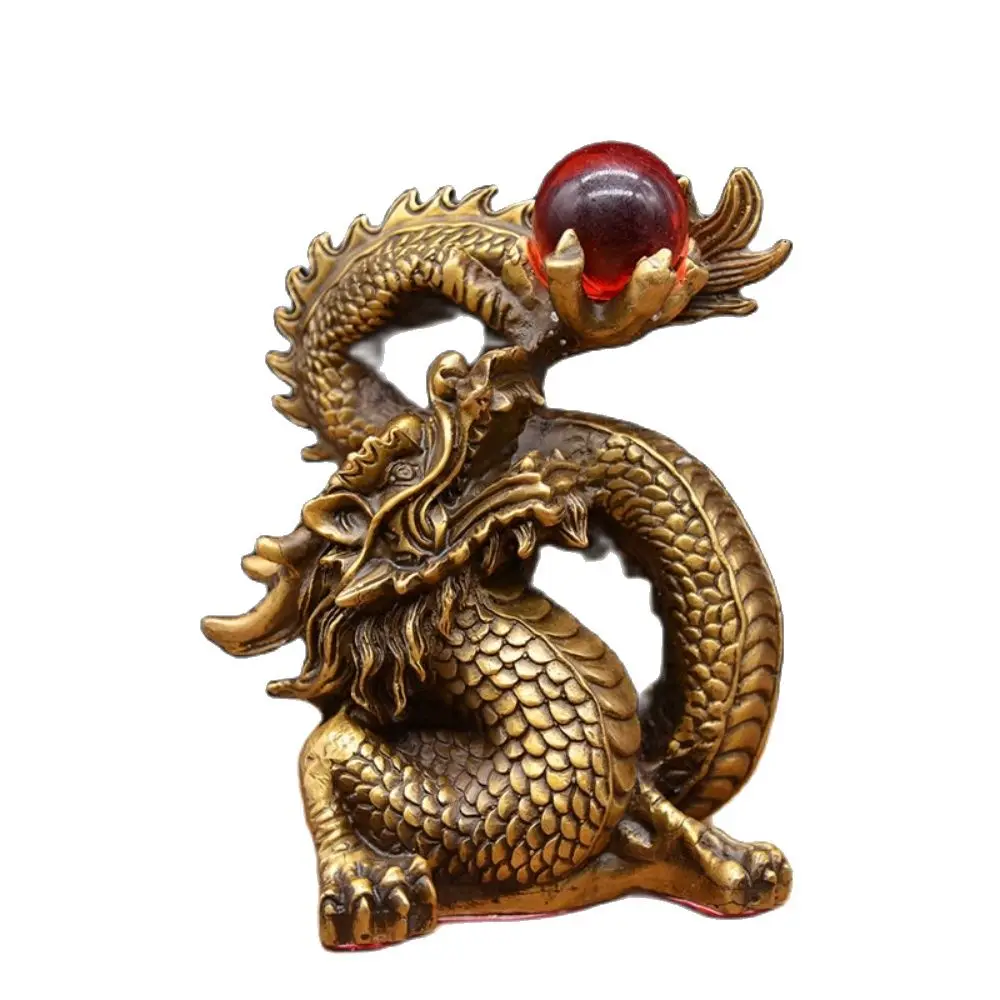 All Bronze Dragon Craft Zodiac Signs Bronze Dragons Home Decoration Playing With Pearls Auspicious Home Gifts Ornaments
All Bronze Dragon Craft Zodiac Signs Bronze Dragons Home Decoration Playing With Pearls Auspicious Home Gifts Ornaments