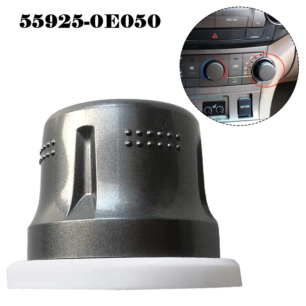 Air Conditioning Control Knob Cover 1pc 55925-0E050 New Plastic Plug-and-play For Highlander 2009-2013 Car Accessories
Air Conditioning Control Knob Cover 1pc 55925-0E050 New Plastic Plug-and-play For Highlander 2009-2013 Car Accessories