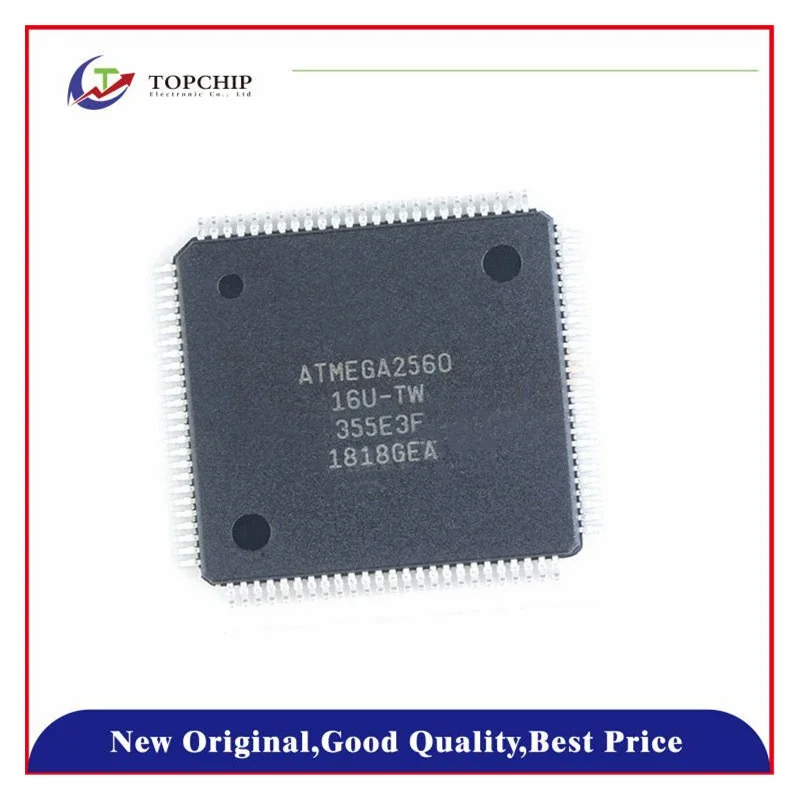 1PCS New original ATMEGA2560-16AU ATMEGA2560-16AUR 4.5V~5.5V 86 8KB 16MHz AVR FLASH 256KB TQFP-100(14x14) Microcontroller
1PCS New original ATMEGA2560-16AU ATMEGA2560-16AUR 4.5V~5.5V 86 8KB 16MHz AVR FLASH 256KB TQFP-100(14x14) Microcontroller