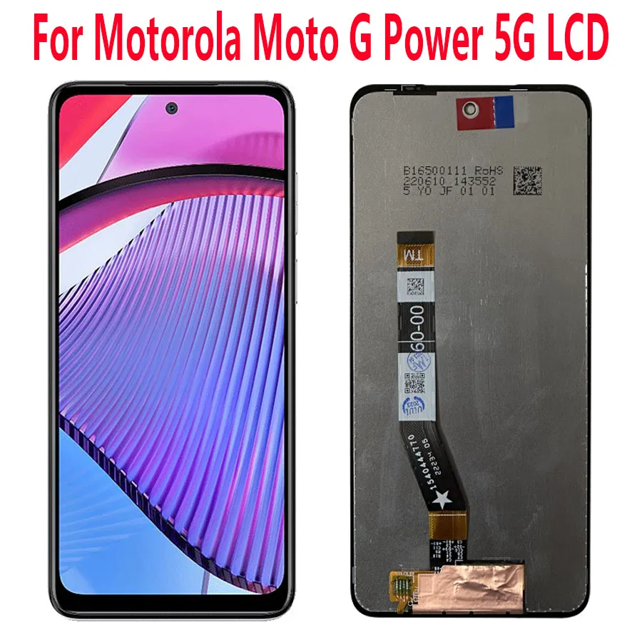 6,5 "для Motorola Moto G Power 5G ЖК-дисплей с рамкой и сенсорной панелью, дигитайзер в сборе для Moto G Power 5G, замена экрана
6,5 "для Motorola Moto G Power 5G ЖК-дисплей с рамкой и сенсорной панелью, дигитайзер в сборе для Moto G Power 5G, замена экрана
