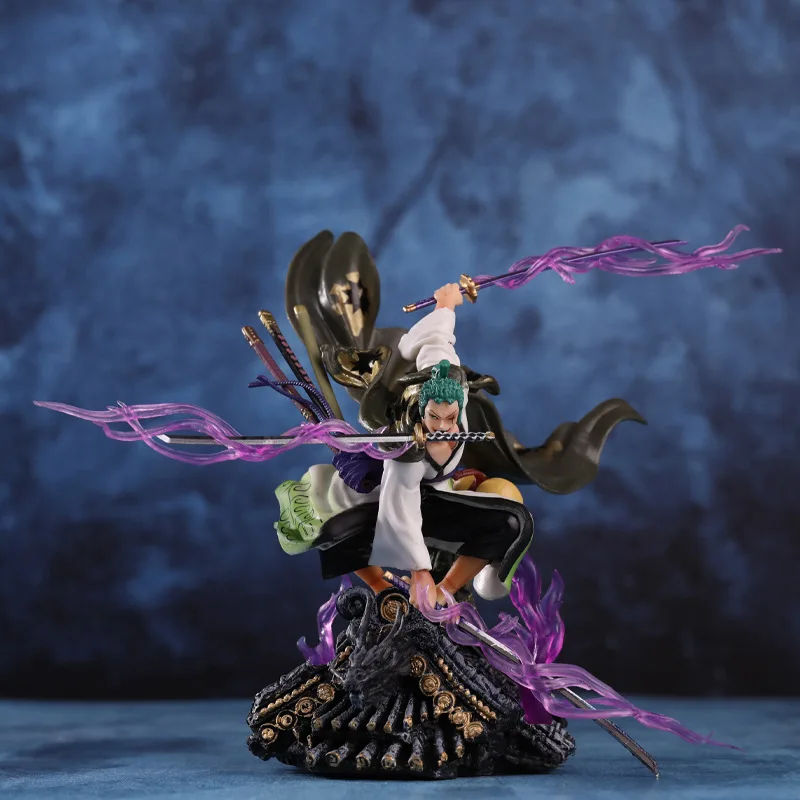 22CM Anime One Piece Action Figure Roof Zoro Kimono Three Knife Flow Zoro with Box PVC Collection Statue Model Figurine Toys Boy
22CM Anime One Piece Action Figure Roof Zoro Kimono Three Knife Flow Zoro with Box PVC Collection Statue Model Figurine Toys Boy