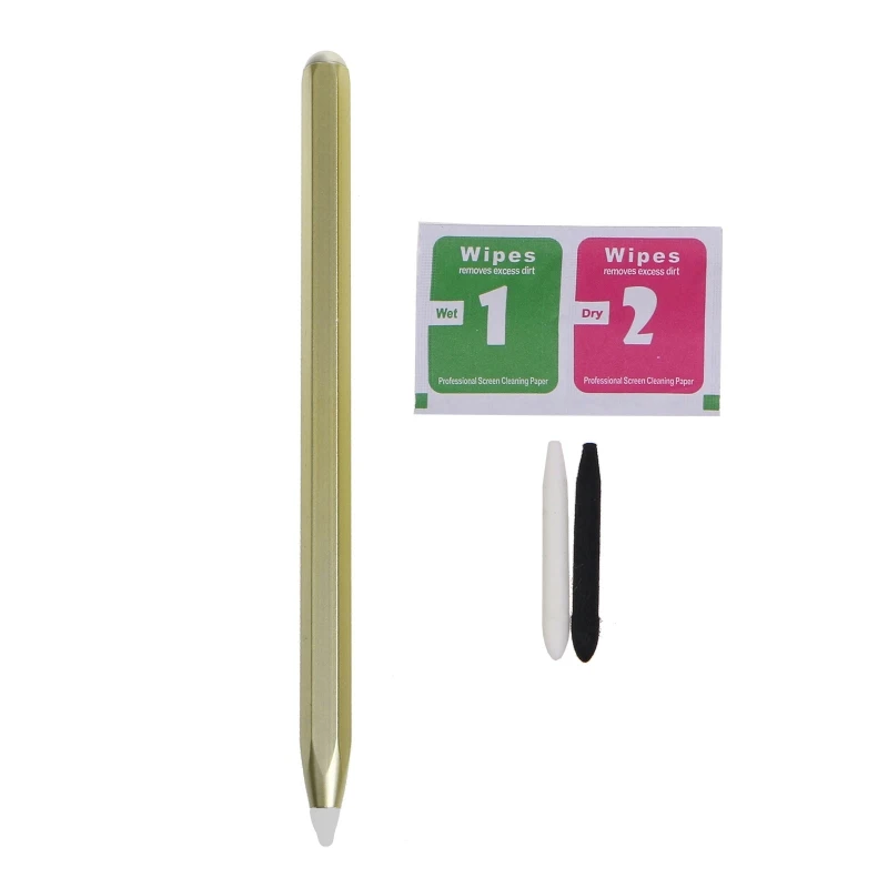 High-Sensivity Fiber Capacitive Stylus Pen 2-in-1 Dual-tip Universal for Touch Screen Pen for All Tablets Cell Phones
High-Sensivity Fiber Capacitive Stylus Pen 2-in-1 Dual-tip Universal for Touch Screen Pen for All Tablets Cell Phones