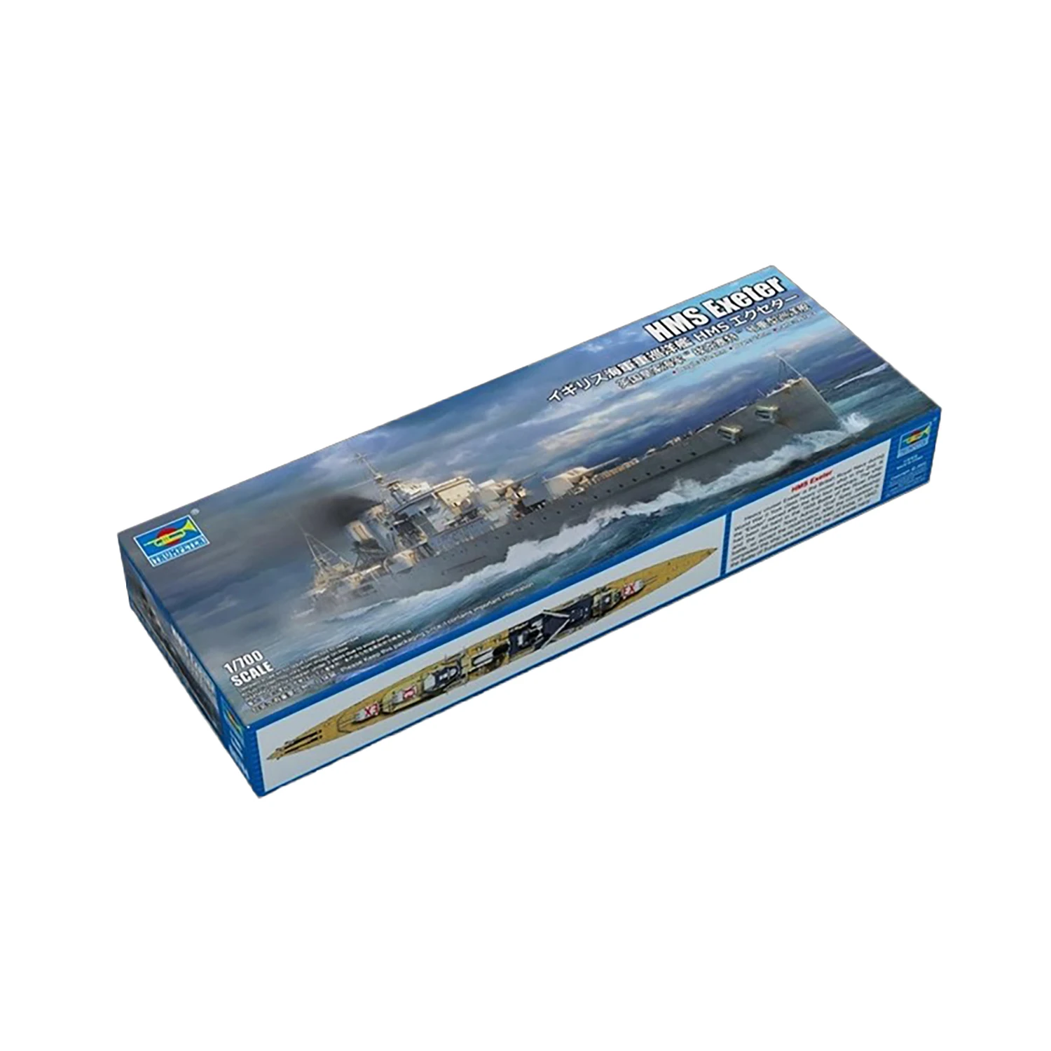 Trumpeter 1/700 HMS Exeter Cruiser Plastic Display Ship DIY Model Building Kits Toy TH23039
Trumpeter 1/700 HMS Exeter Cruiser Plastic Display Ship DIY Model Building Kits Toy TH23039