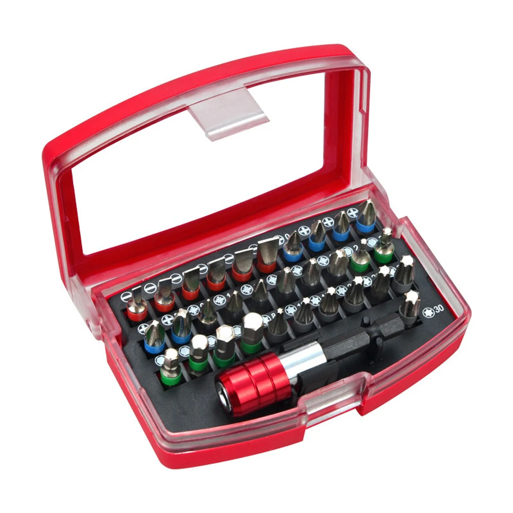 Efficient Screwdriver Bits Set 30PC Hex Torx Bits Socket Quick Release Connector Perfect for Professional and DIY Use
Efficient Screwdriver Bits Set 30PC Hex Torx Bits Socket Quick Release Connector Perfect for Professional and DIY Use