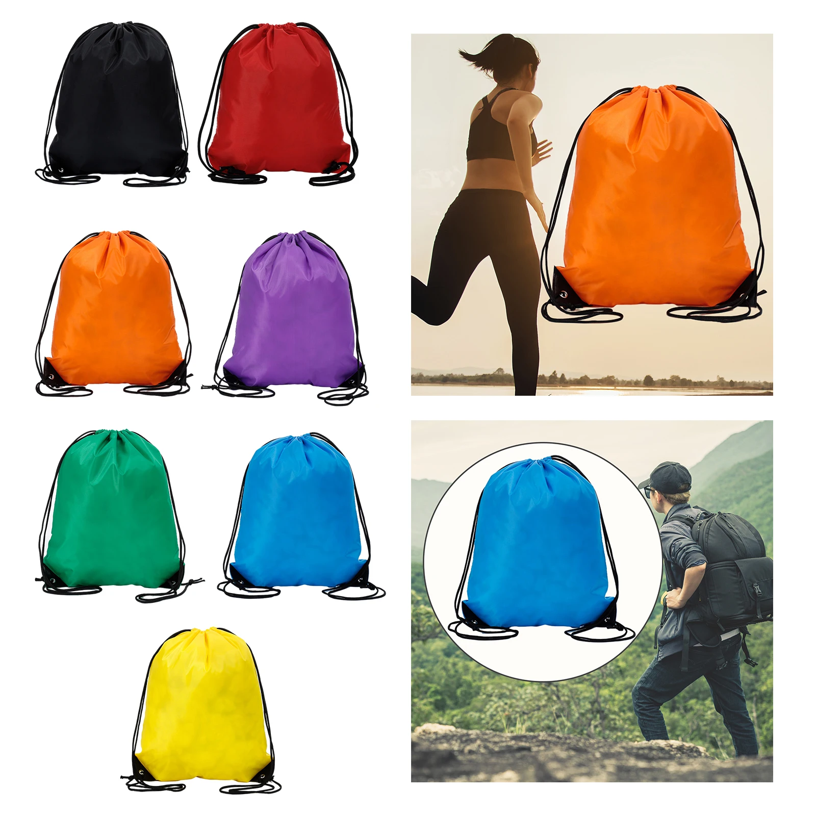 Outdoor Drawstring Backpack Basketball Soccer Ball Holder Casual Day Pack Rucksack for Shopping Travel Yoga Swimming Beach Tote
Outdoor Drawstring Backpack Basketball Soccer Ball Holder Casual Day Pack Rucksack for Shopping Travel Yoga Swimming Beach Tote