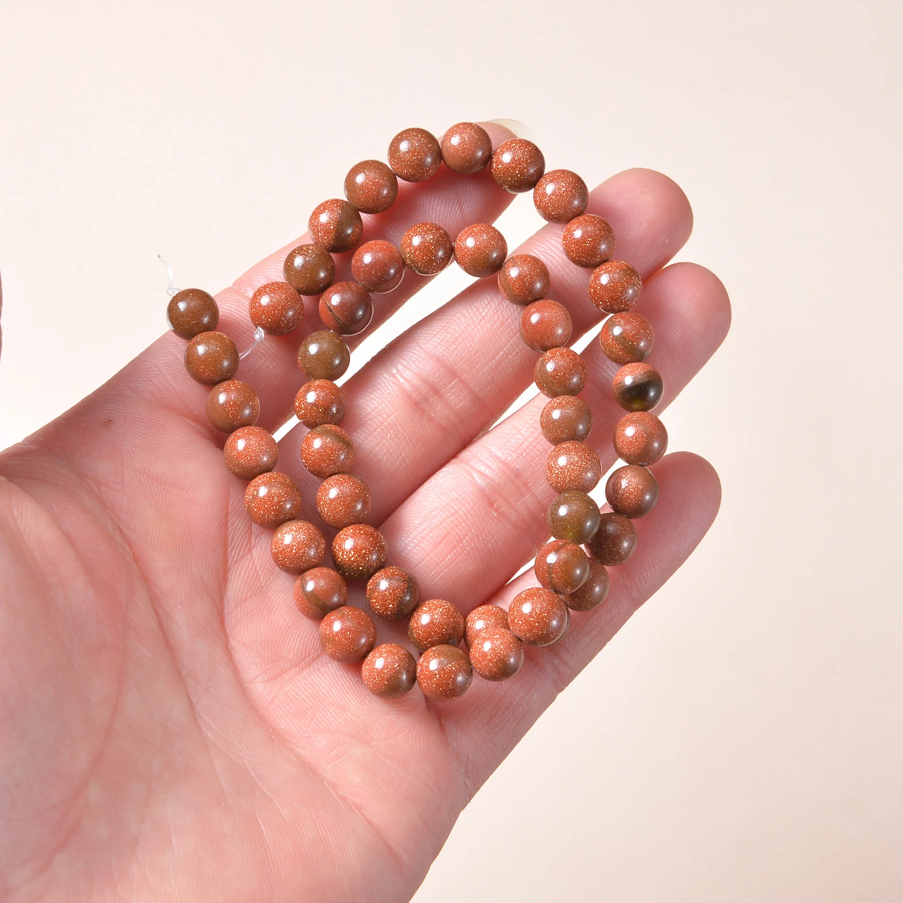50pcs Natural Stone Golden Sand Stone Beads Round Loose Bead DIY Jewelry Making Bracelet Necklace Keychain Accessories Wholesale
50pcs Natural Stone Golden Sand Stone Beads Round Loose Bead DIY Jewelry Making Bracelet Necklace Keychain Accessories Wholesale