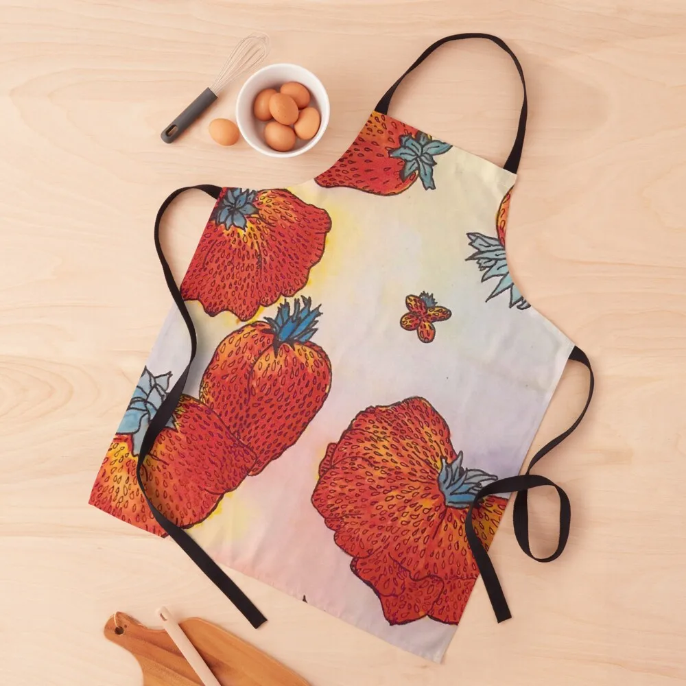 Unusual Strawberries Watercolor Apron For Man restaurant accessories Women's Dresses Chef Accessory Apron
Unusual Strawberries Watercolor Apron For Man restaurant accessories Women's Dresses Chef Accessory Apron