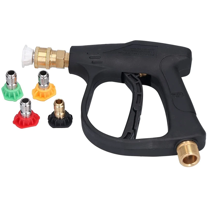 Water Sprayer Hose, 1/4 Inch Portable Pressure Washer Easy Operation Safety Locking Handle M22 For Watering Irrigation
Water Sprayer Hose, 1/4 Inch Portable Pressure Washer Easy Operation Safety Locking Handle M22 For Watering Irrigation