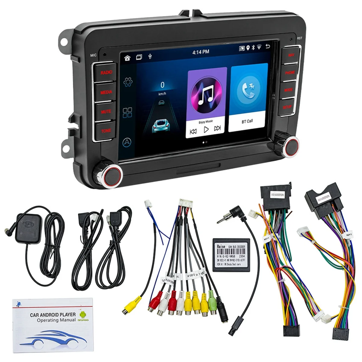Автомобильный радиоприемник, мультимедийный плеер для VW Passat B7 B6 Golf Touran Polo Tiguan Jetta 2 Din Android 11 Carplay DVD GPS,1 + 32
Автомобильный радиоприемник, мультимедийный плеер для VW Passat B7 B6 Golf Touran Polo Tiguan Jetta 2 Din Android 11 Carplay DVD GPS,1 + 32