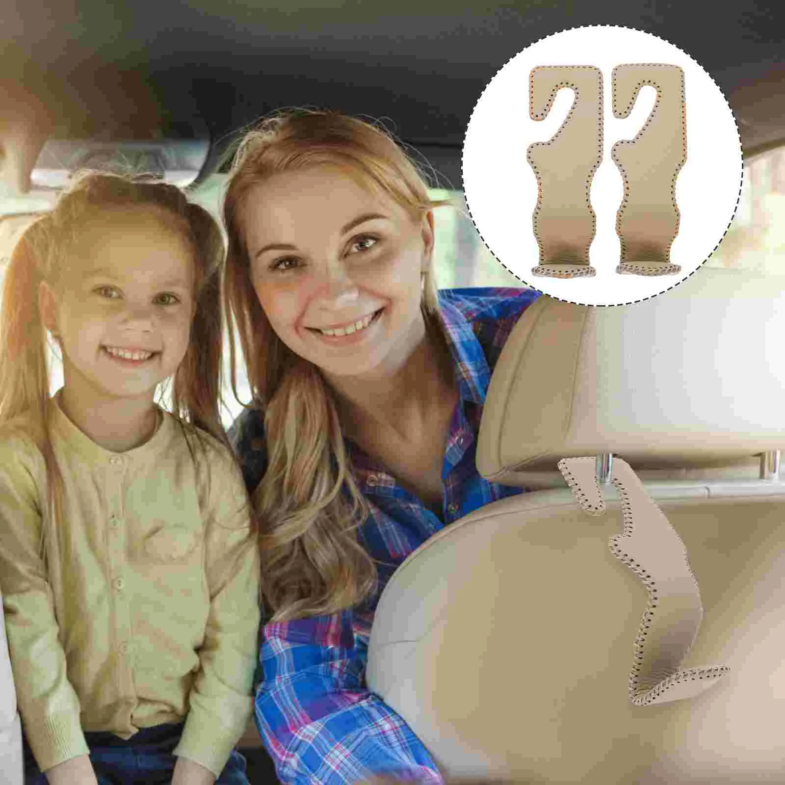 2 шт., многофункциональные крючки для подголовника автомобильного сиденья 
2 шт., многофункциональные крючки для подголовника автомобильного сиденья