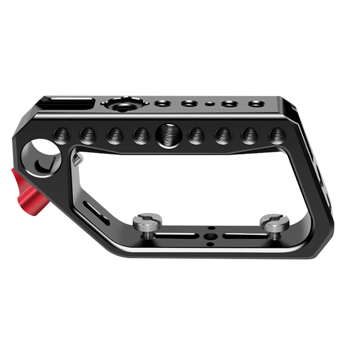 Camera Top Handle Grip with Cold Shoe Mount 1/4 3/8 Cheese Holes for 15mm Rail Rod Clamp DSLR Camera Accessories
Camera Top Handle Grip with Cold Shoe Mount 1/4 3/8 Cheese Holes for 15mm Rail Rod Clamp DSLR Camera Accessories