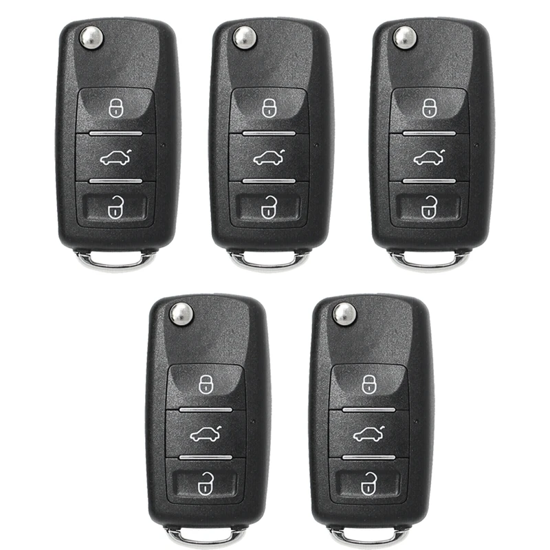 For Xhorse XKB510EN Remote Key Fob 3 Button For VW B5 Type For VVDI Key Tool 5Pcs/Lot
For Xhorse XKB510EN Remote Key Fob 3 Button For VW B5 Type For VVDI Key Tool 5Pcs/Lot