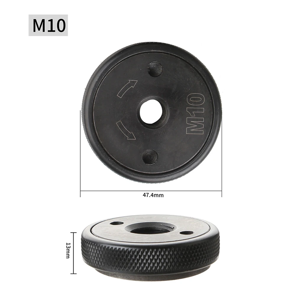 Innovative Self Locking Design M10 M14 58''11 Angle Grinder Flange Nut for Powerfully Tightened Grinding Discs
Innovative Self Locking Design M10 M14 58''11 Angle Grinder Flange Nut for Powerfully Tightened Grinding Discs