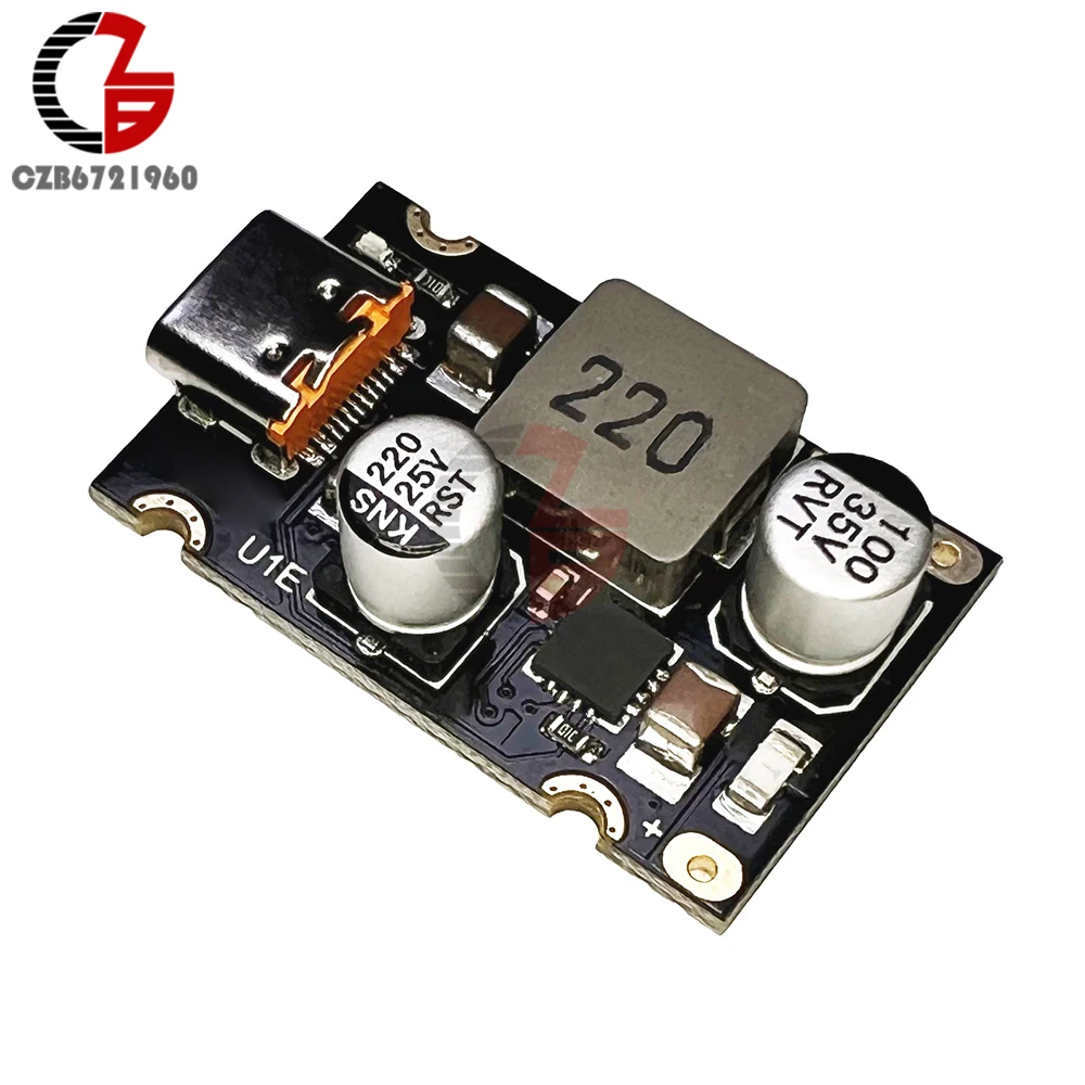 PD 65W Fast Charging Module Type-C Interface Supports PD3.1 QC3.0 SCP PPS Fast Charging For Arduino DC 8-30V Fast Chaege Module
PD 65W Fast Charging Module Type-C Interface Supports PD3.1 QC3.0 SCP PPS Fast Charging For Arduino DC 8-30V Fast Chaege Module