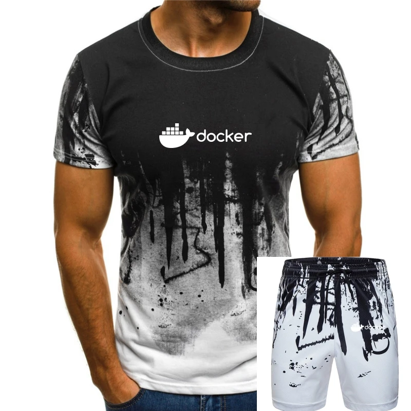 Men Short sleeve tshirt Docker White Edition Logo Unisex T Shirt Women t-shirt 
Men Short sleeve tshirt Docker White Edition Logo Unisex T Shirt Women t-shirt