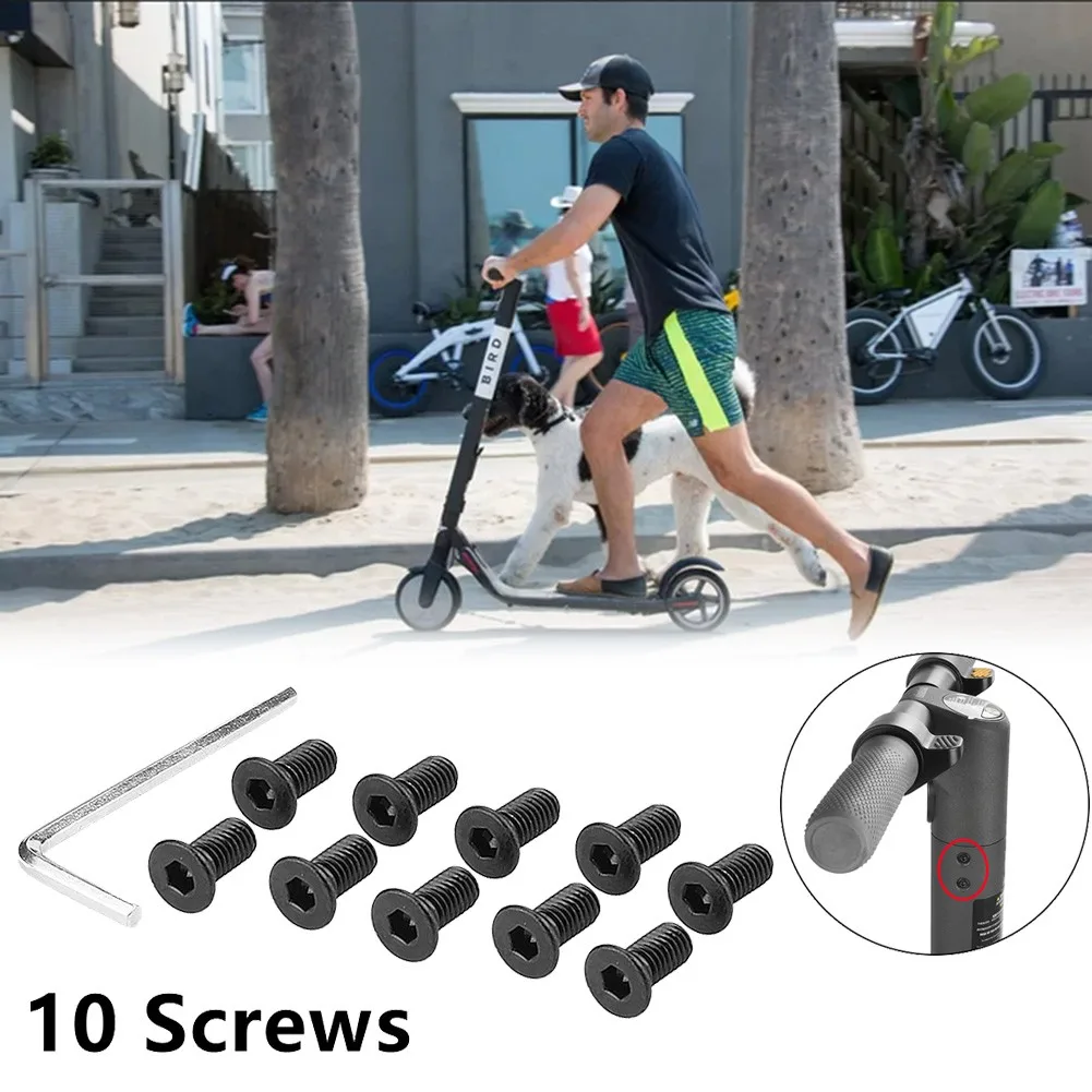 Electric Scooter Screw Bolts Set Mounting Screws Kit With Wrench For Ninebot ES1 E ES4 Pole Pole To Base Parts
Electric Scooter Screw Bolts Set Mounting Screws Kit With Wrench For Ninebot ES1 E ES4 Pole Pole To Base Parts