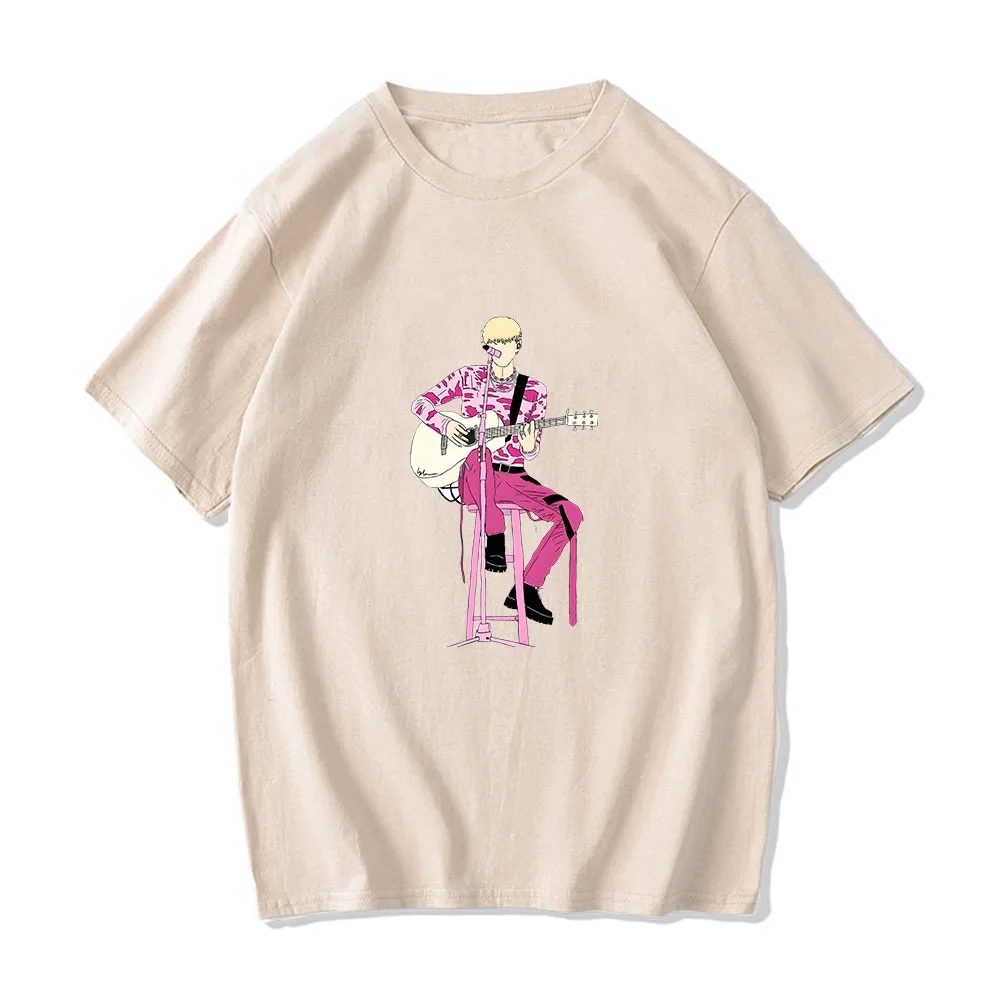 

Mgk Machine Gun Kelly T-shirt 100% Cotton Short Sleeve Tee-shirt O-neck or Spring/Summer Tshirts Fashion Ropa Hombre Clothes