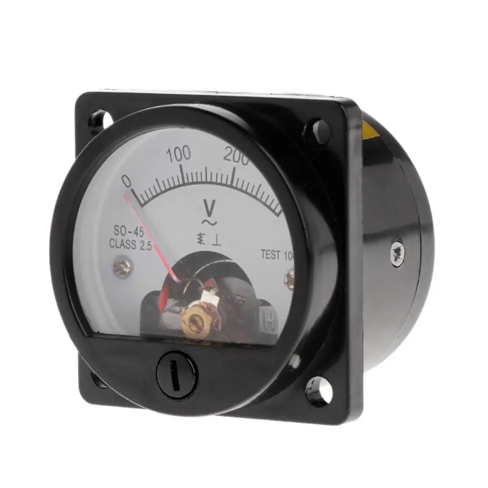 High Quality AC 0-300V Panel Meter Analog Dial Current Voltmeter Round Volt Tester Pointer Voltmeter Voltmeter Voltmeter Gauge
High Quality AC 0-300V Panel Meter Analog Dial Current Voltmeter Round Volt Tester Pointer Voltmeter Voltmeter Voltmeter Gauge