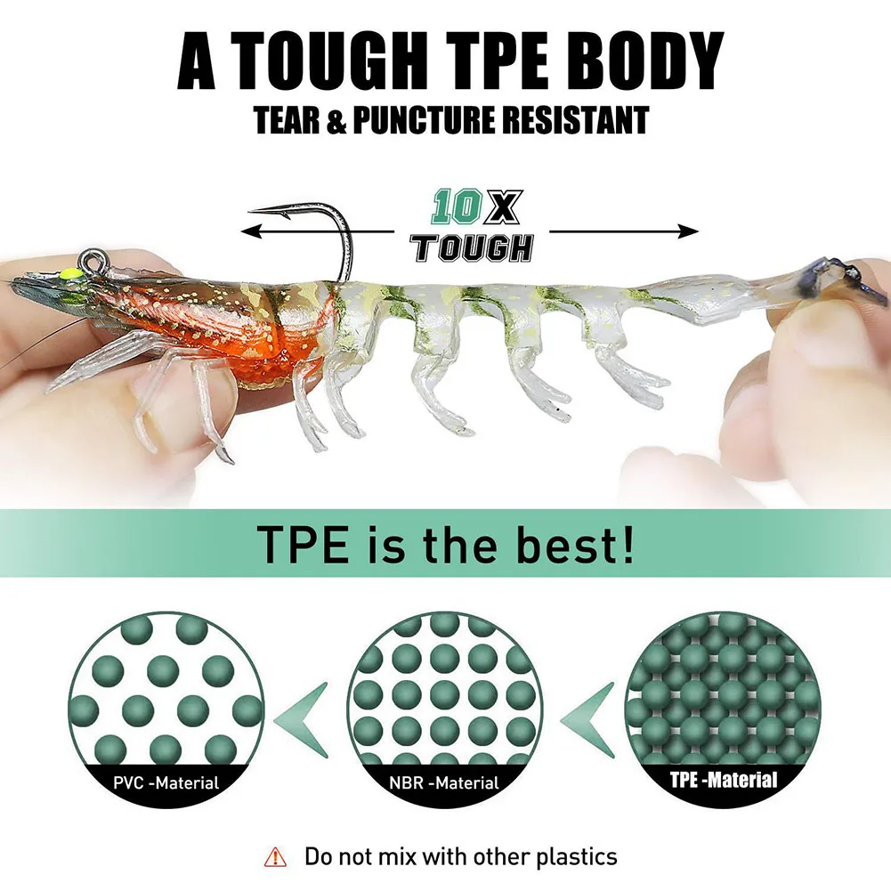 Biomimetic Shrimp Fishing Lure Biomimetic Shrimp Brand New Durable Fishing 3pcs/set Biomimetic Shrimp Fishing Lure High Quality
Biomimetic Shrimp Fishing Lure Biomimetic Shrimp Brand New Durable Fishing 3pcs/set Biomimetic Shrimp Fishing Lure High Quality