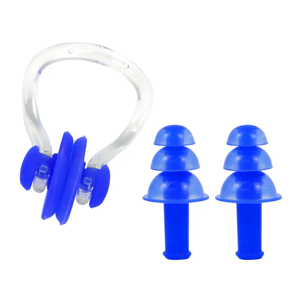 

3pcs/set Random Color Noise Proof Earplug Earplug Silicone Water Sports Ear Plug for Surfing Diving Swimming Ear Shield Plug