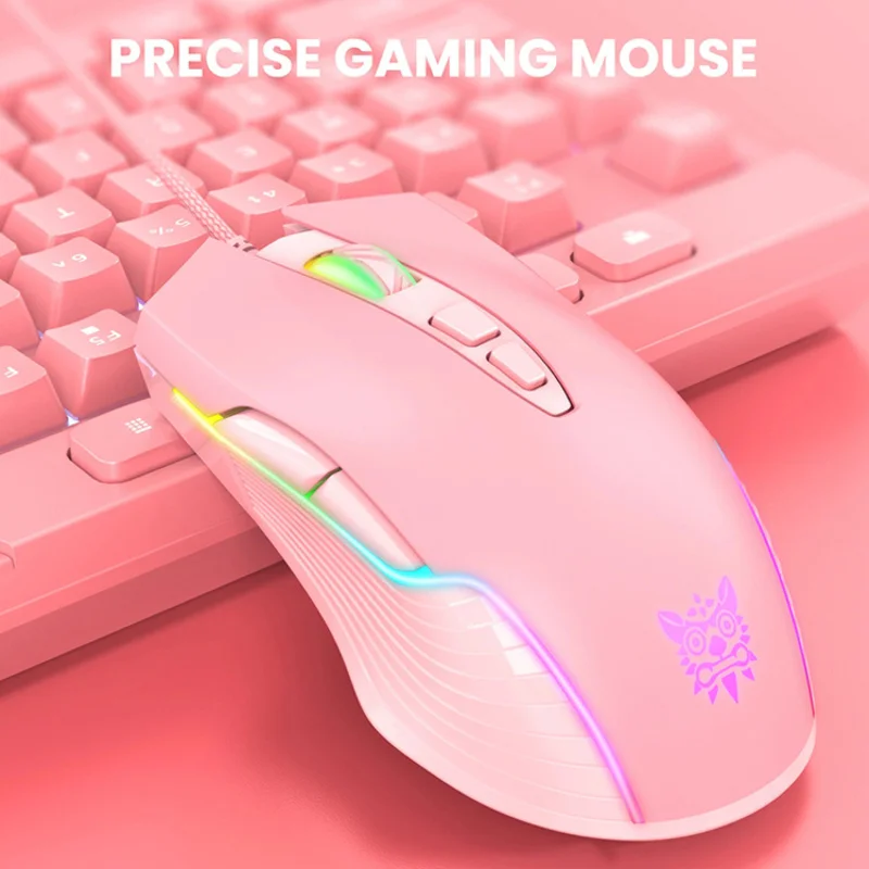 Wired Non-slip Mouse LED Backlight Optical Gaming Mouse 7 Buttons Ergonomic Computer Mause 6400DPI Mice For Laptop Girl Gifts
Wired Non-slip Mouse LED Backlight Optical Gaming Mouse 7 Buttons Ergonomic Computer Mause 6400DPI Mice For Laptop Girl Gifts