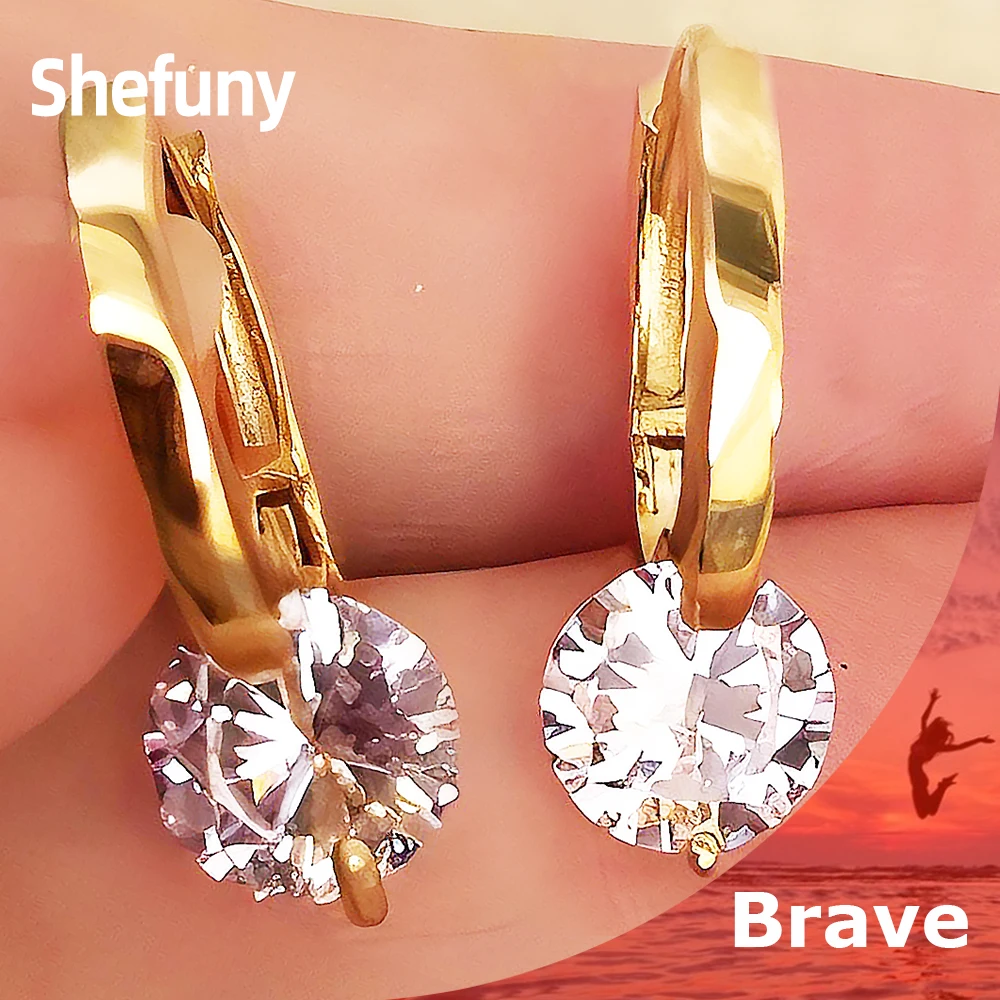 925 Sterling Silver Geometric Hoop Earrings Clear White Zirconia Circle Round Earrings For Women Fine Jewelry Anniversary Gift
925 Sterling Silver Geometric Hoop Earrings Clear White Zirconia Circle Round Earrings For Women Fine Jewelry Anniversary Gift