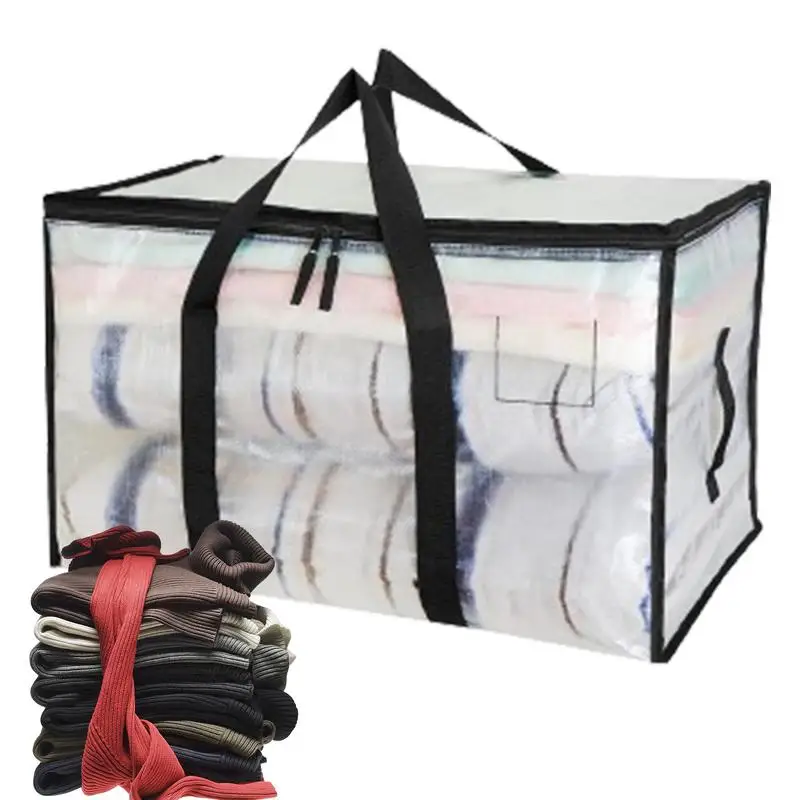 Large Moving Bags Portable Storage Tote Packing Bags Clothes Storage Bags With Zipper Storage Organizer bags Accessories
Large Moving Bags Portable Storage Tote Packing Bags Clothes Storage Bags With Zipper Storage Organizer bags Accessories