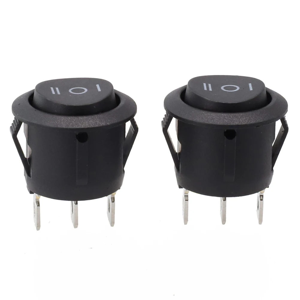 Switch Rocker Switch Polyamide Rocker Switch SPDT 2 Toggle Way Dash 20mm 3Pins 5 PCS/Set Black Round Car Automotive
Switch Rocker Switch Polyamide Rocker Switch SPDT 2 Toggle Way Dash 20mm 3Pins 5 PCS/Set Black Round Car Automotive
