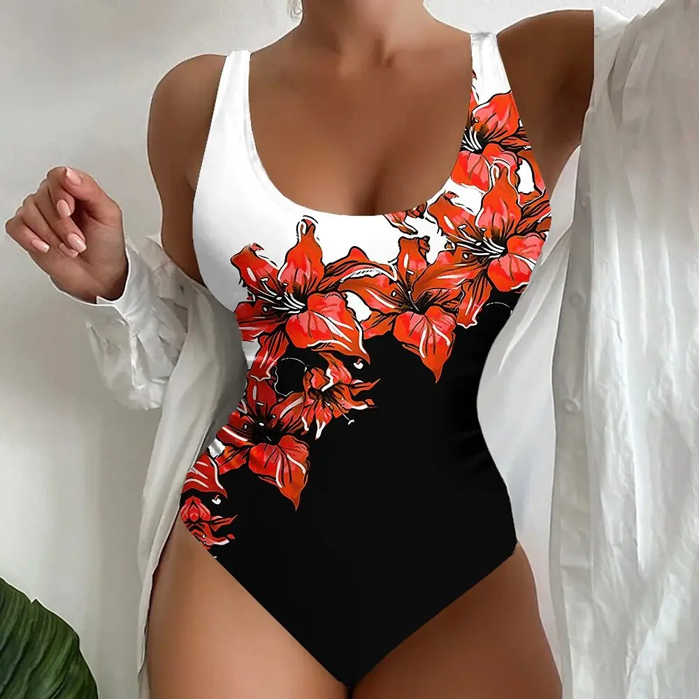 Summer New Swimsuit Floral Print Beachwear Bathing Suits New Casual Vacation Women's Swimwear One Piece Monokini Bathing Suits
Summer New Swimsuit Floral Print Beachwear Bathing Suits New Casual Vacation Women's Swimwear One Piece Monokini Bathing Suits