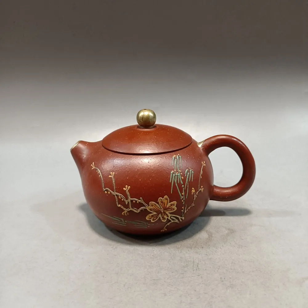 Китайский Глиняный Чайник Yixing Zisha Xishi, цветной горшок для рисования Gu Jingzhou 170 мл
Китайский Глиняный Чайник Yixing Zisha Xishi, цветной горшок для рисования Gu Jingzhou 170 мл