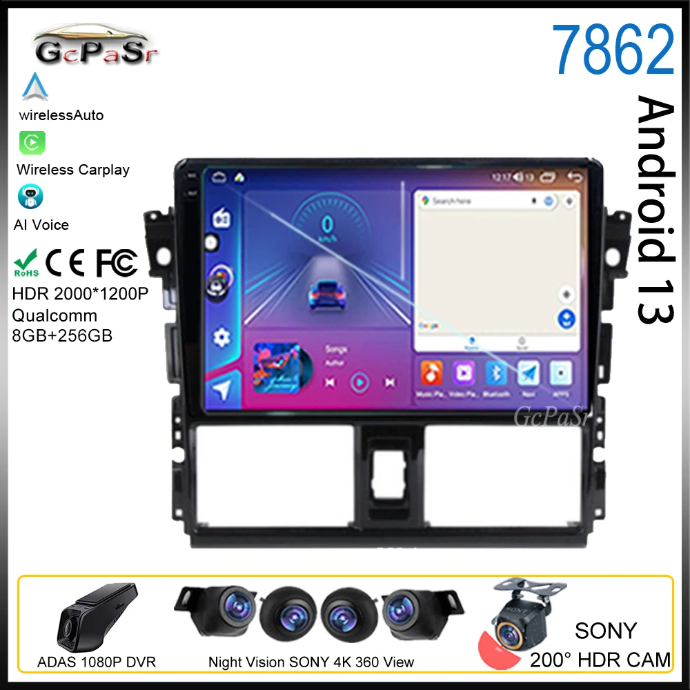 Android For Toyota Vios XP150 2013 - 2020 Multimedia Player Monitor Head Unit Video CarPlay 7862 No 2din DVD Stereo No 2din GPS
Android For Toyota Vios XP150 2013 - 2020 Multimedia Player Monitor Head Unit Video CarPlay 7862 No 2din DVD Stereo No 2din GPS