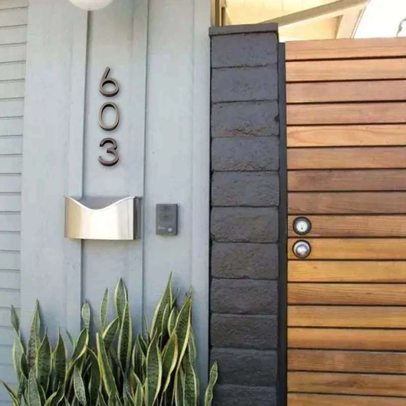 3D Self Adhesive Modern Door Number Plaque, Door Plate Number, House Number, Hotel Door Address, Digits Sticker Sign, 6cm, #0-9
3D Self Adhesive Modern Door Number Plaque, Door Plate Number, House Number, Hotel Door Address, Digits Sticker Sign, 6cm, #0-9