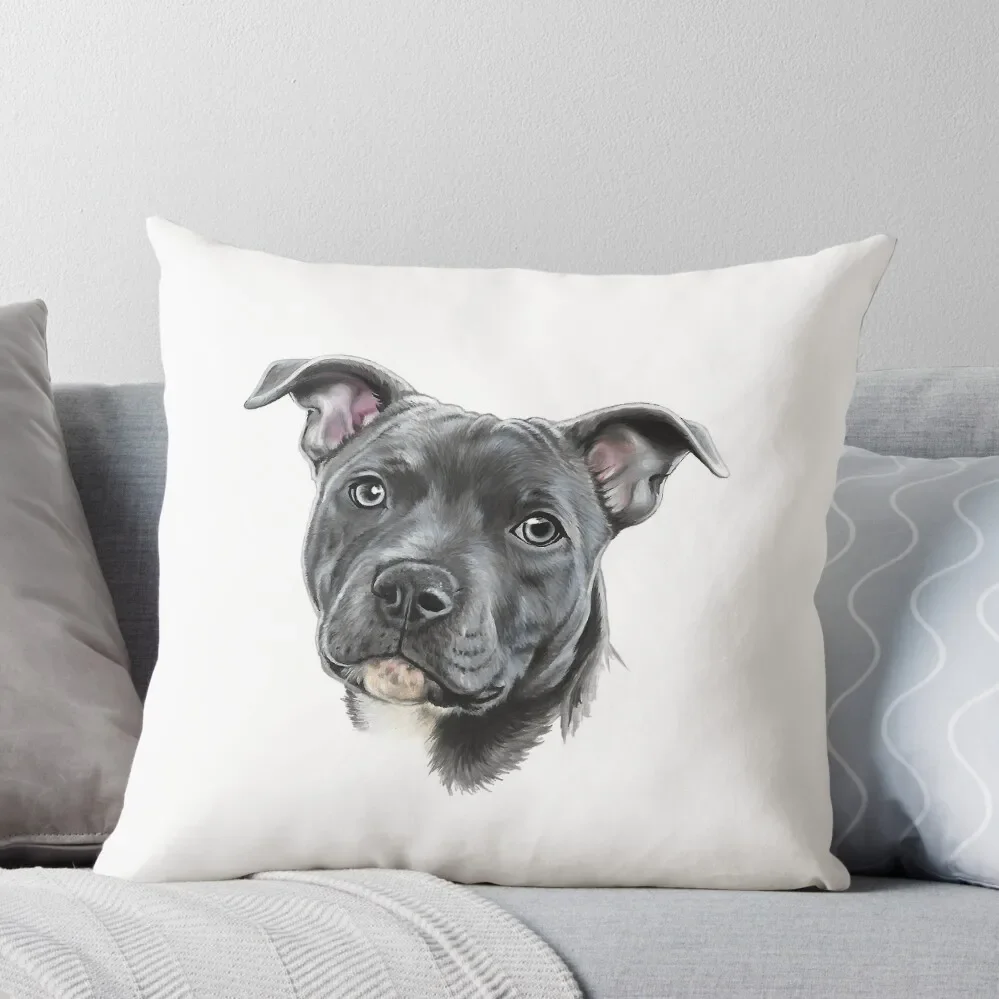 Blue staffy Throw Pillow christmas decorations for home 2024 Decorative pillowcase 
Blue staffy Throw Pillow christmas decorations for home 2024 Decorative pillowcase