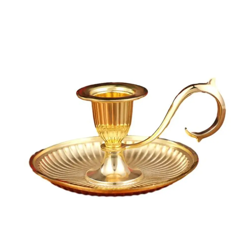 Zinc Alloy Candle Holder Serviceable 12*5.1 CM Gold/Silver/Bronze Scented Candle Base Table Top Ornament Bedroom
Zinc Alloy Candle Holder Serviceable 12*5.1 CM Gold/Silver/Bronze Scented Candle Base Table Top Ornament Bedroom
