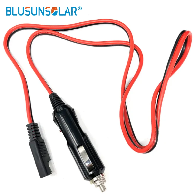 SAE Extension Cable Plug 100CM 12V Heavy Duty Car Cigarette Lighter 15A 14 AWG Electric Wires Pure Copper
SAE Extension Cable Plug 100CM 12V Heavy Duty Car Cigarette Lighter 15A 14 AWG Electric Wires Pure Copper